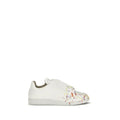 Maison Margiela Maison Margiela White Calf Leather Bos Taurus Low Top Sneakers