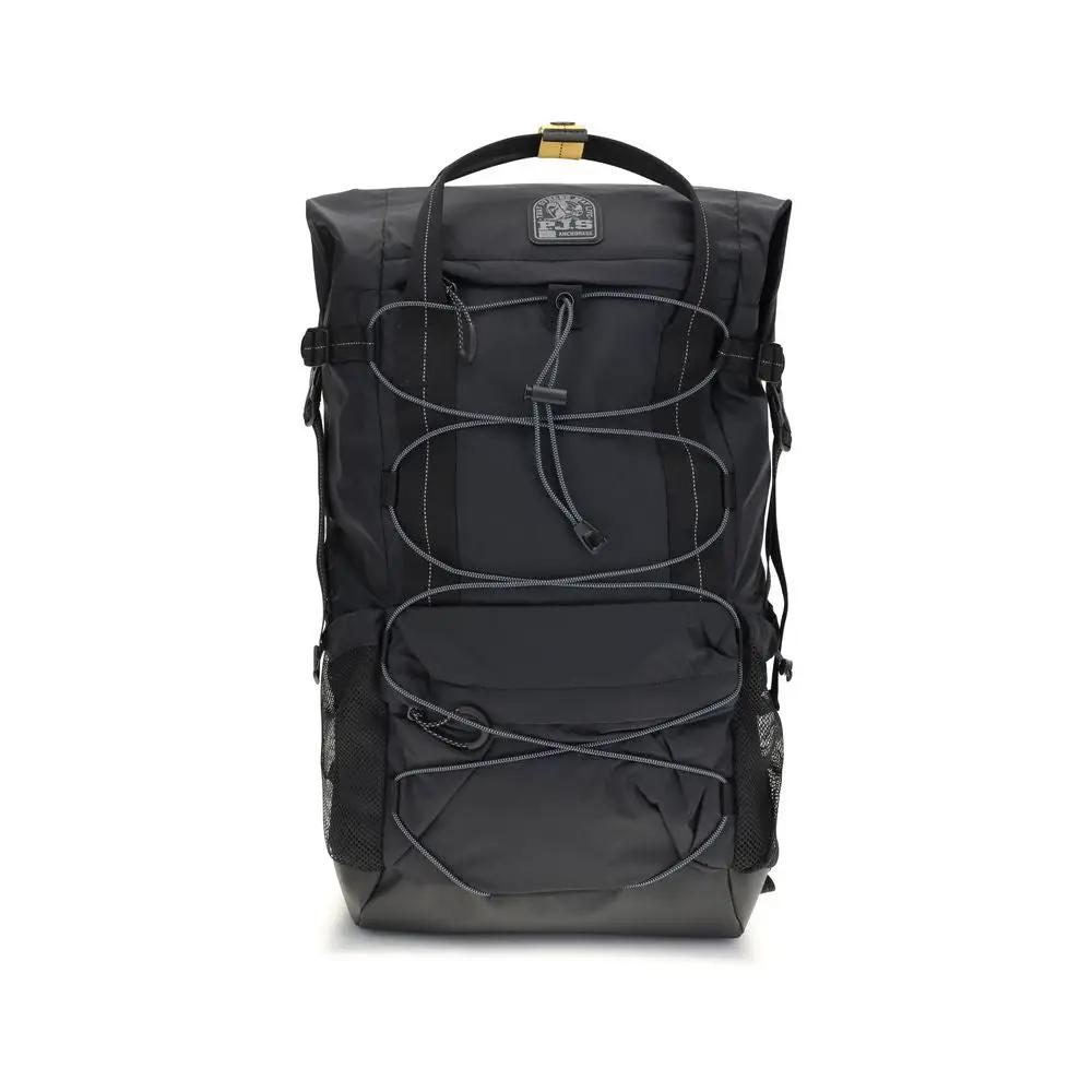 Sac à dos en nylon noir Parajumpers