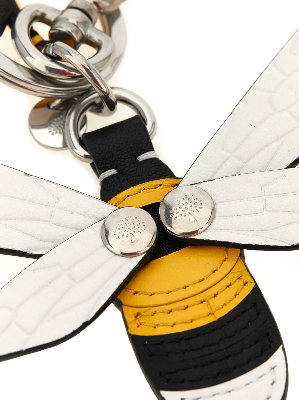 Mulberry Multicolor Calfskin Keychain
