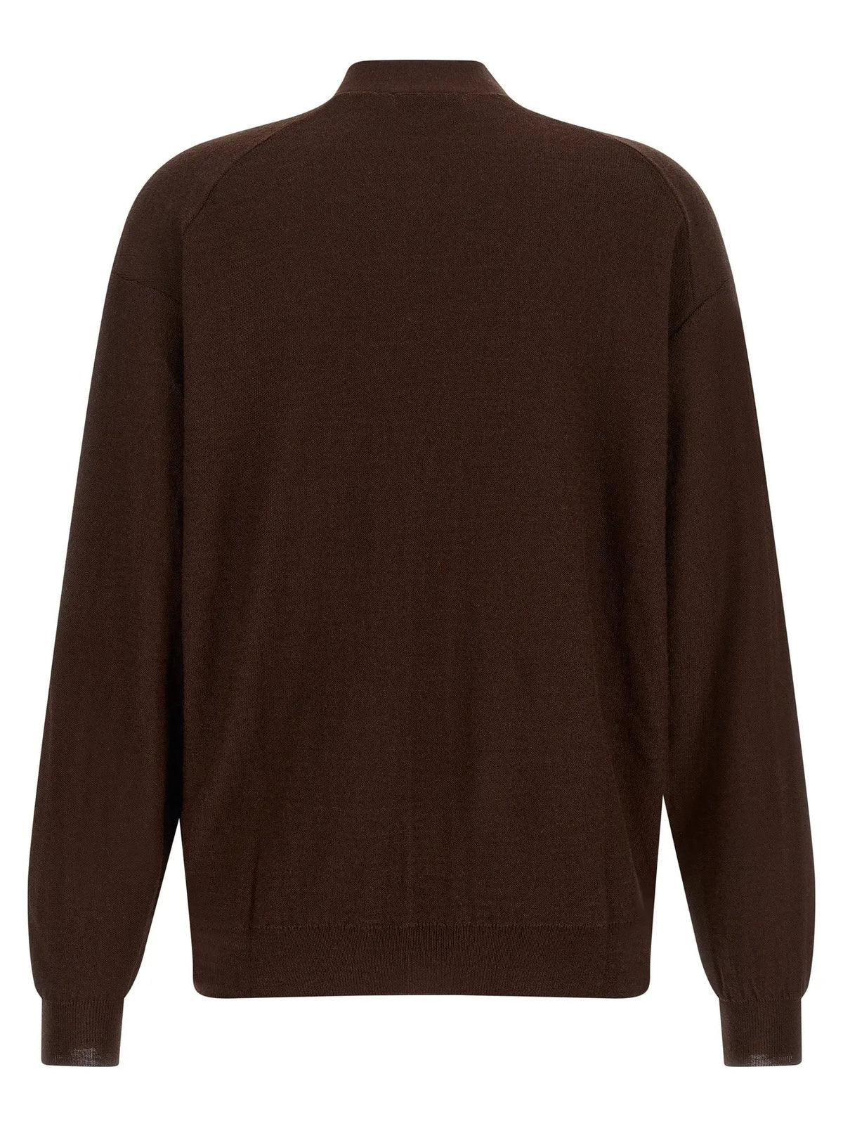 Cardigan en Laine Bordeaux Lemaire
