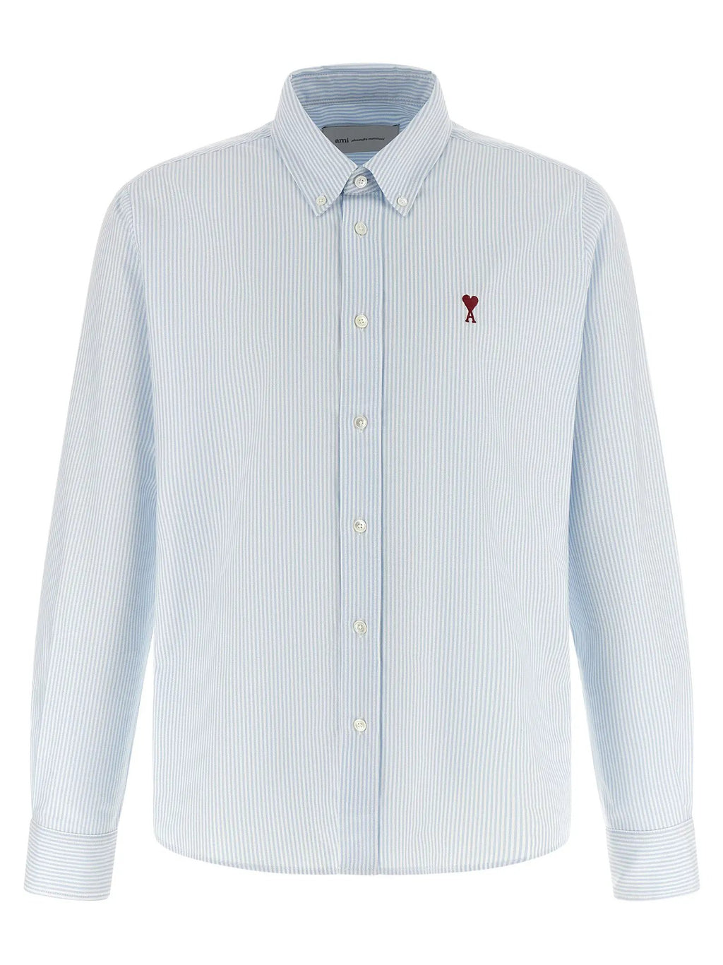 Blouse en coton bleue Ami Paris