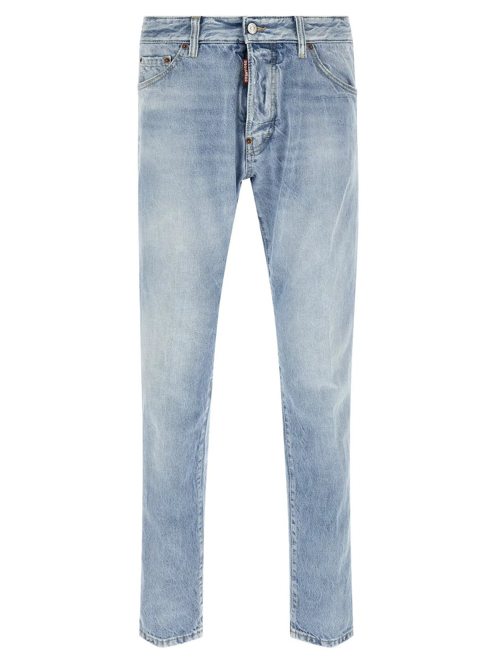 Dsquared² Blue Cotton Jeans Denim