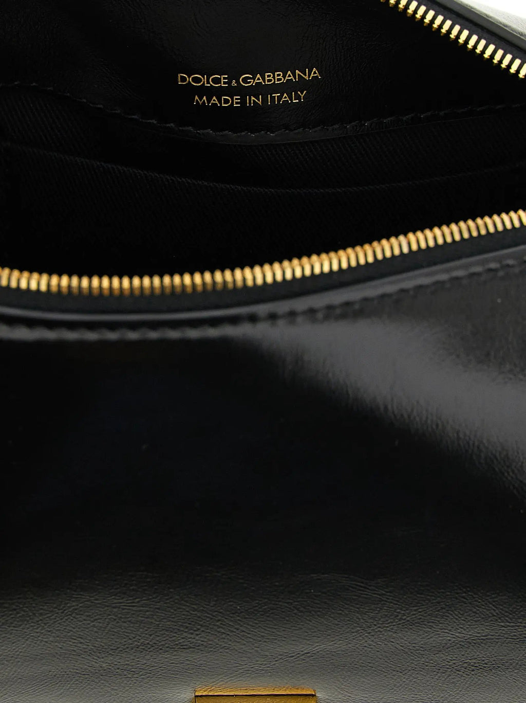 Dolce & Gabbana Black Calfskin Handbag