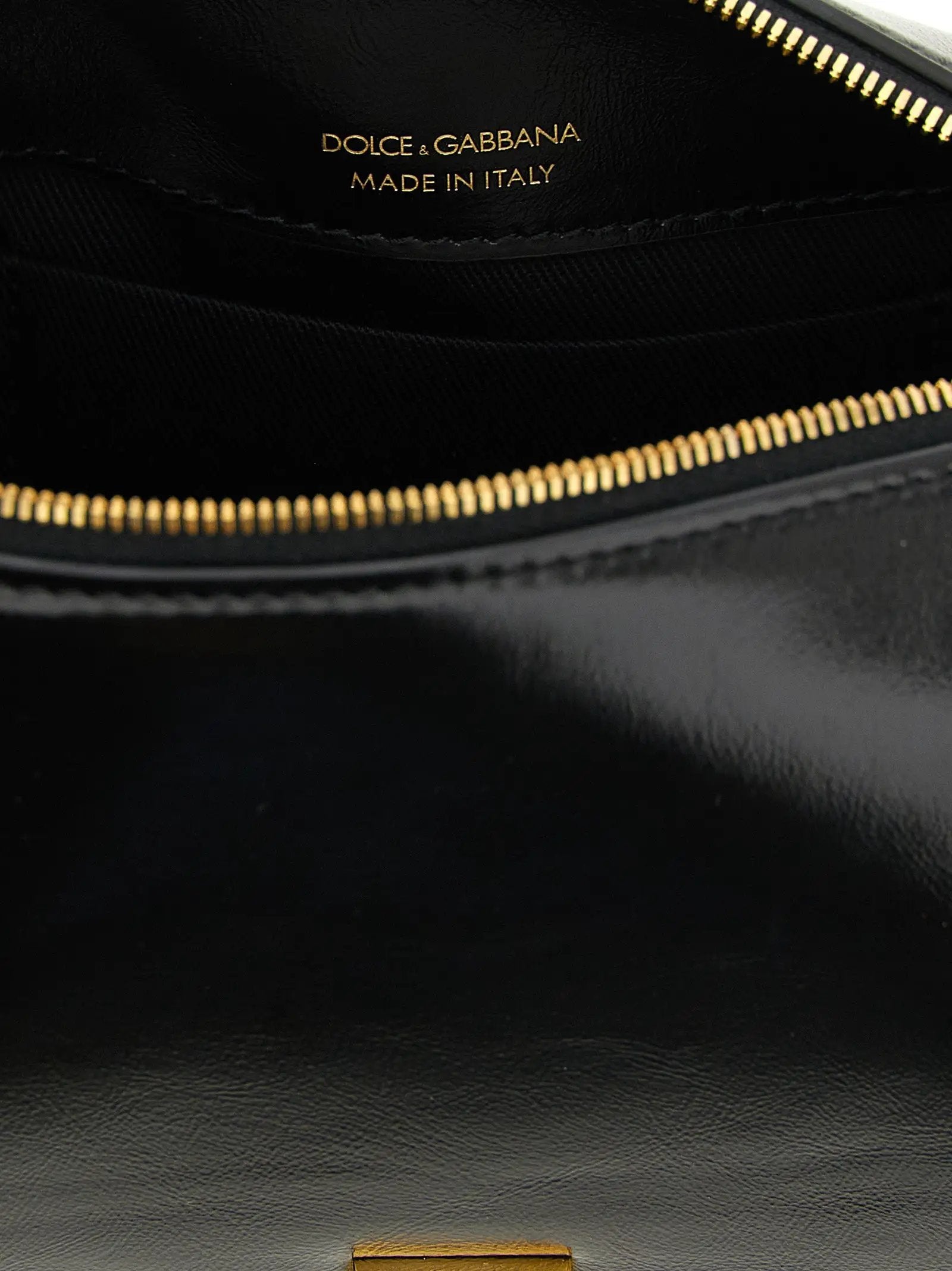 Dolce & Gabbana Black Calfskin Handbag