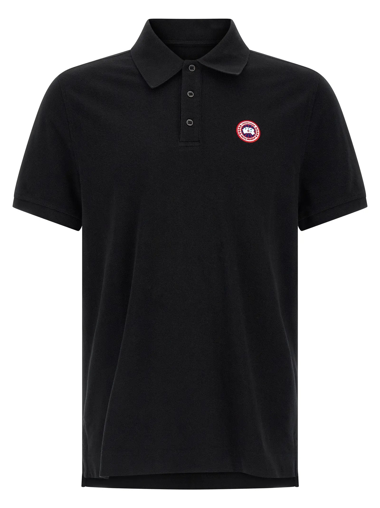 Canada Goose Black Cotton Polo Shirt