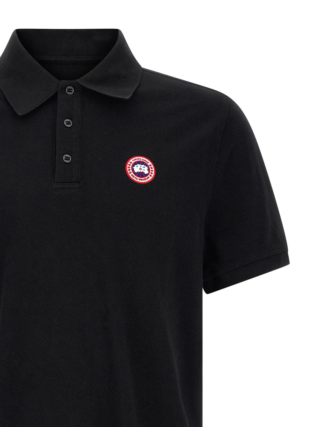 Canada Goose Black Cotton Polo Shirt