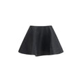 Ganni Gray Wool Oves Aries Midi Skirt