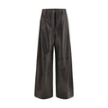 P.A.R.O.S.H. Brown Leather Pants