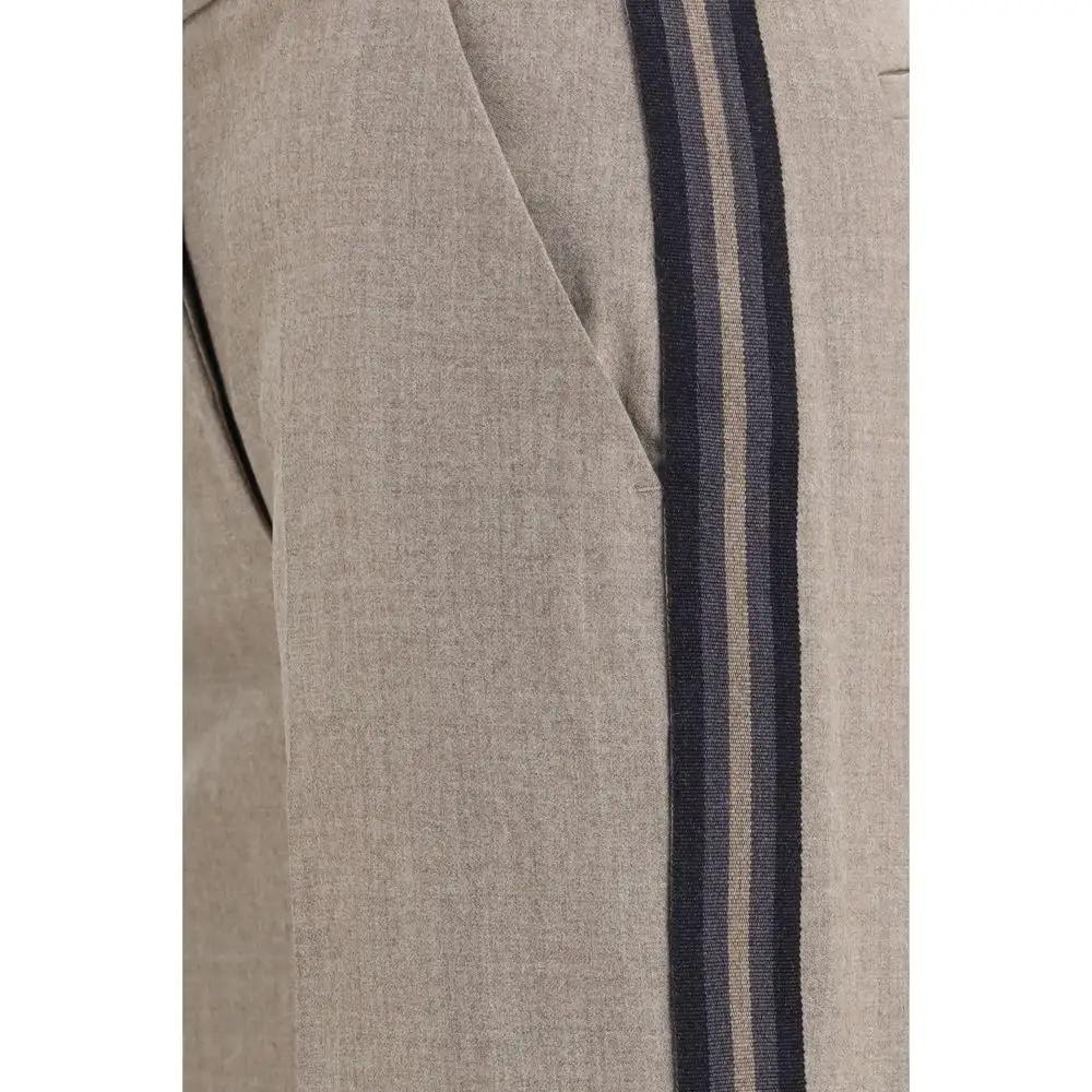P.A.R.O.S.H. Gray Wool Oves Aries Pants
