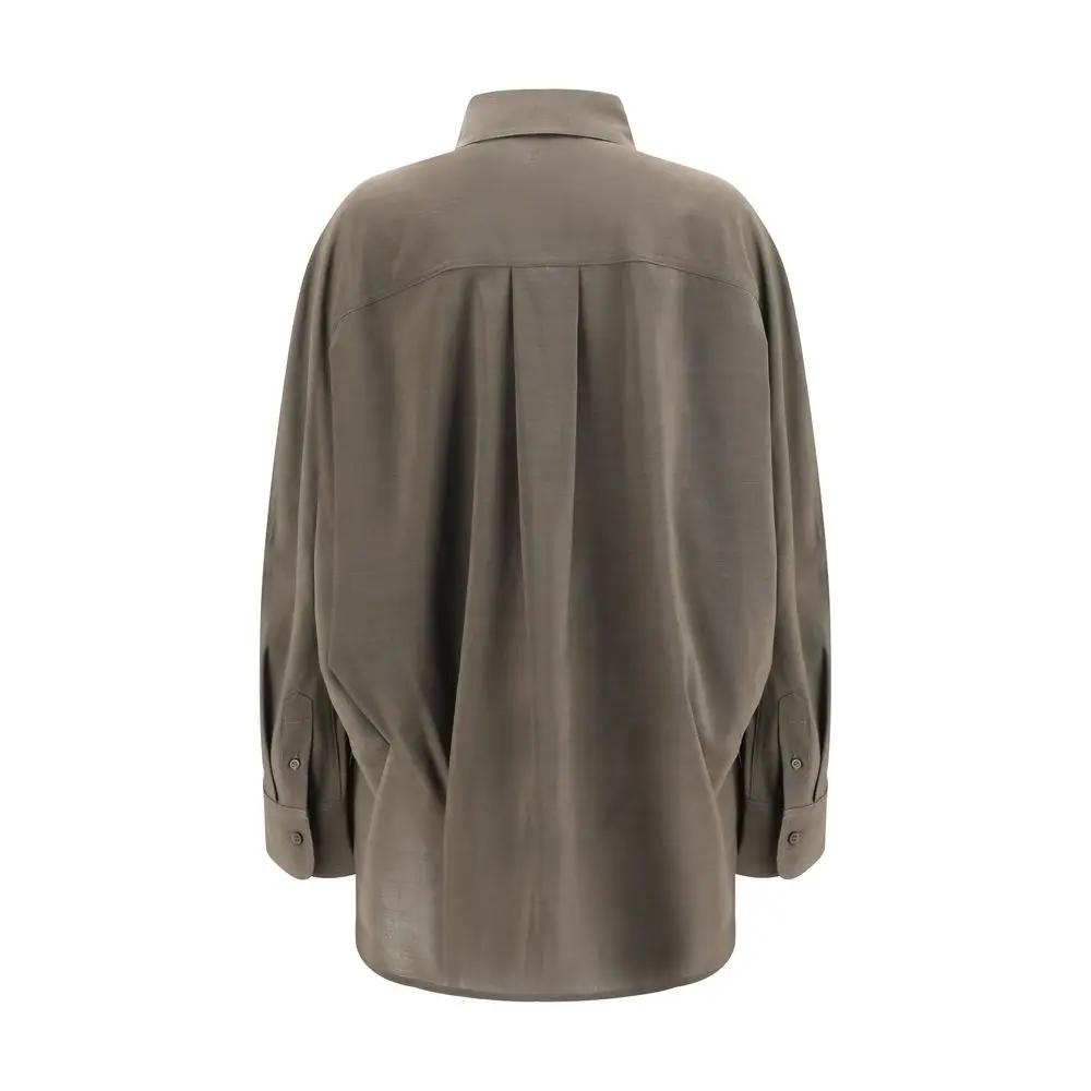 Jacquemus Gray Cotton Shirt