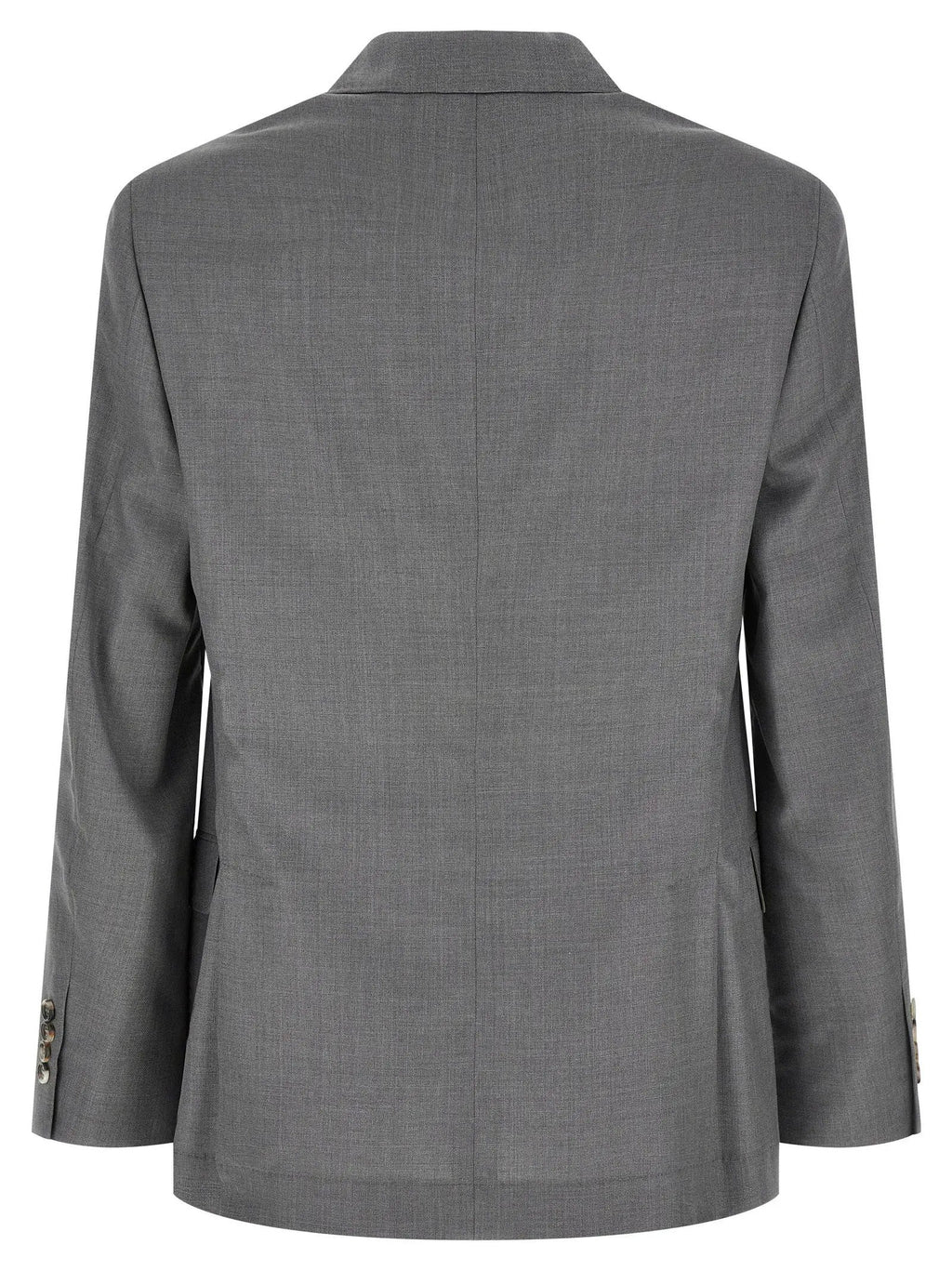 Brunello Cucinelli Gray Virgin Wool Blazer
