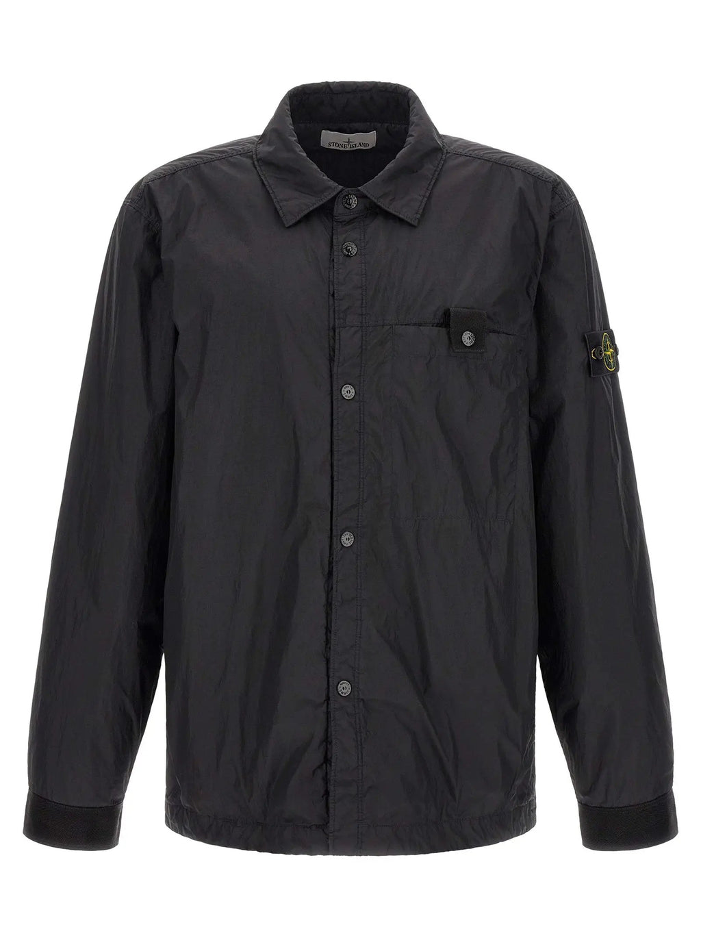Stone Island Black Polyamide Shell Jacket