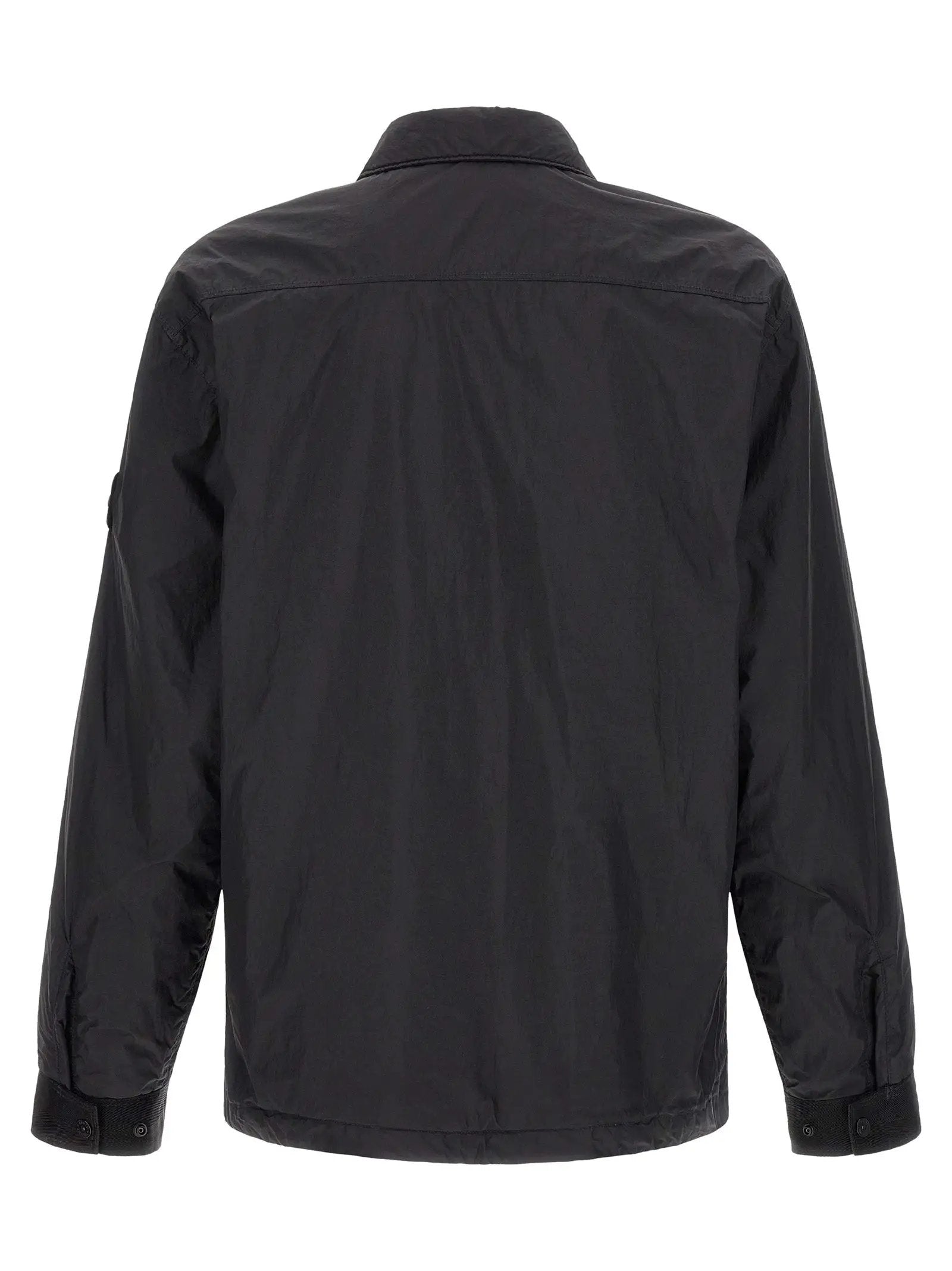 Stone Island Black Polyamide Shell Jacket