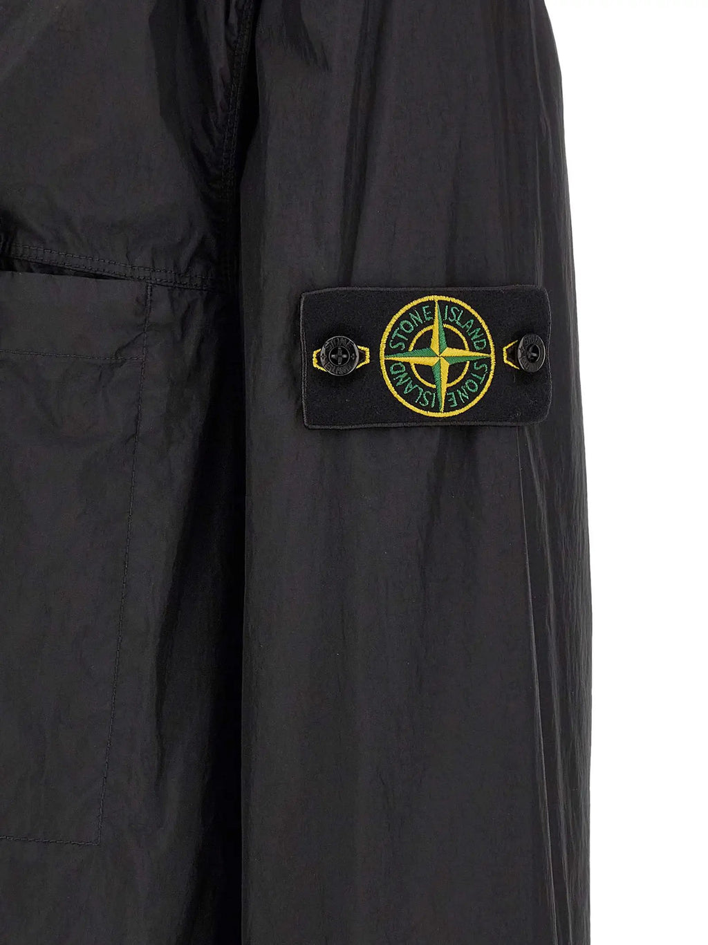 Stone Island Black Polyamide Shell Jacket