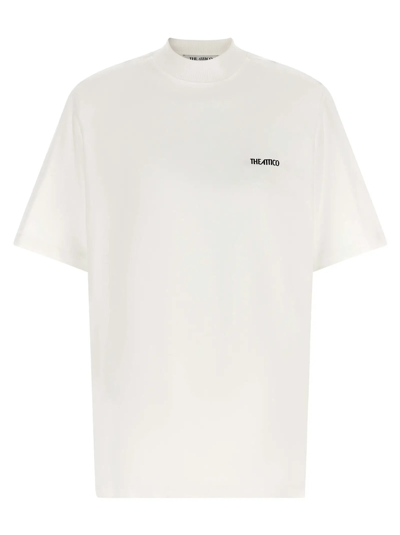 The Attico White Cotton T-Shirt