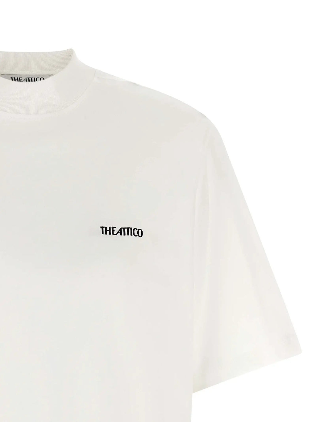 The Attico White Cotton T-Shirt
