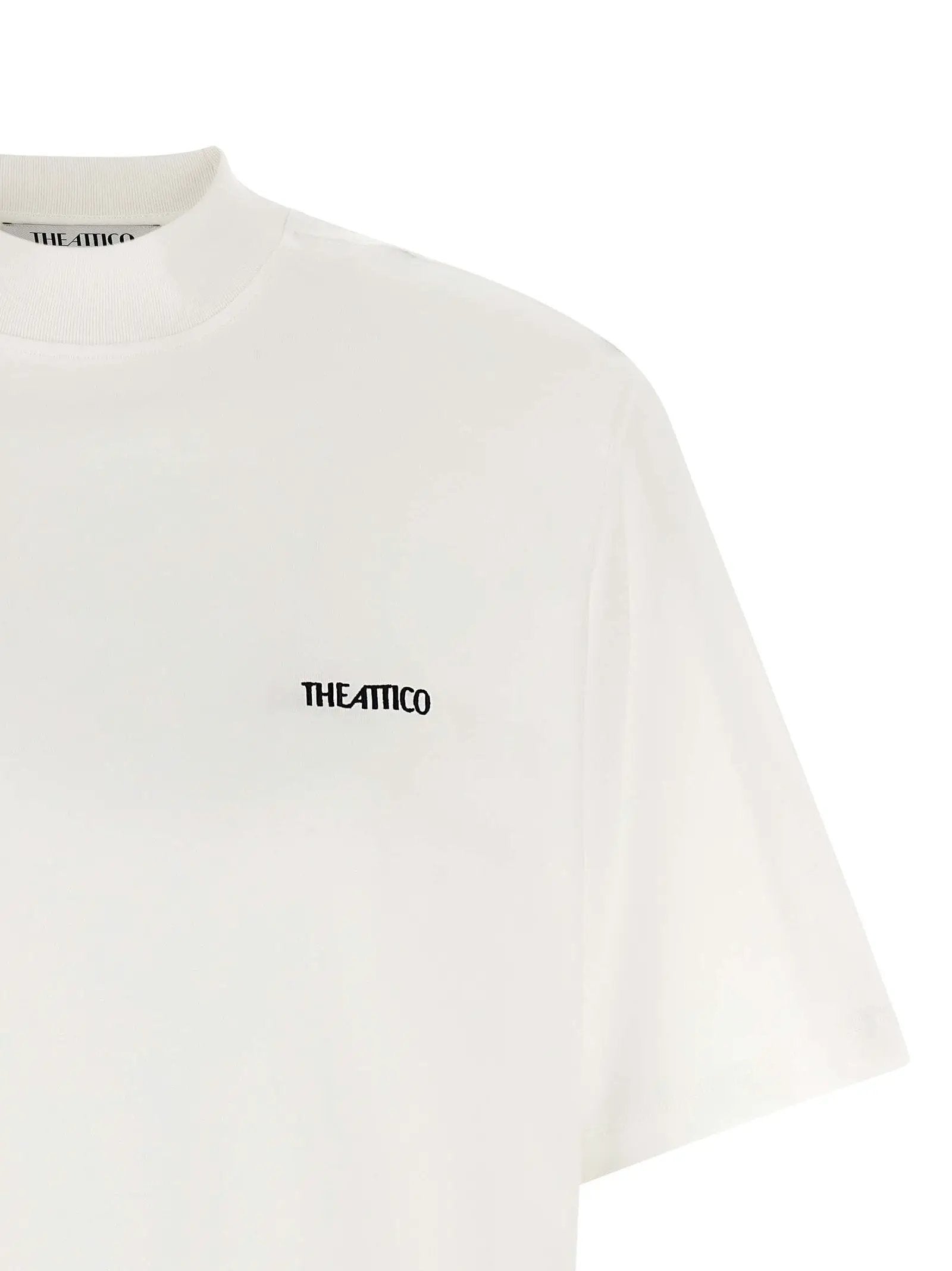 The Attico White Cotton T-Shirt