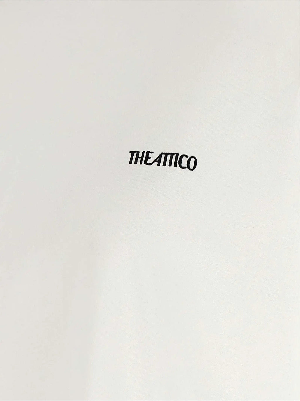 The Attico White Cotton T-Shirt