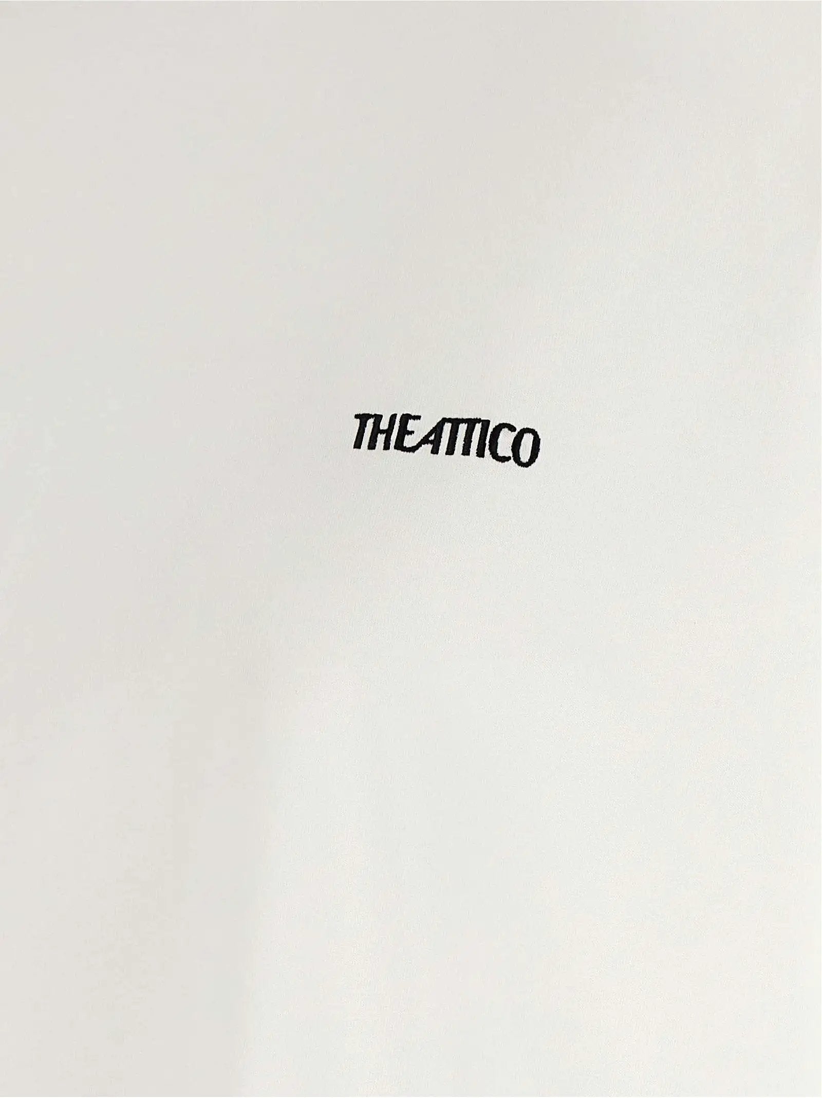 The Attico White Cotton T-Shirt