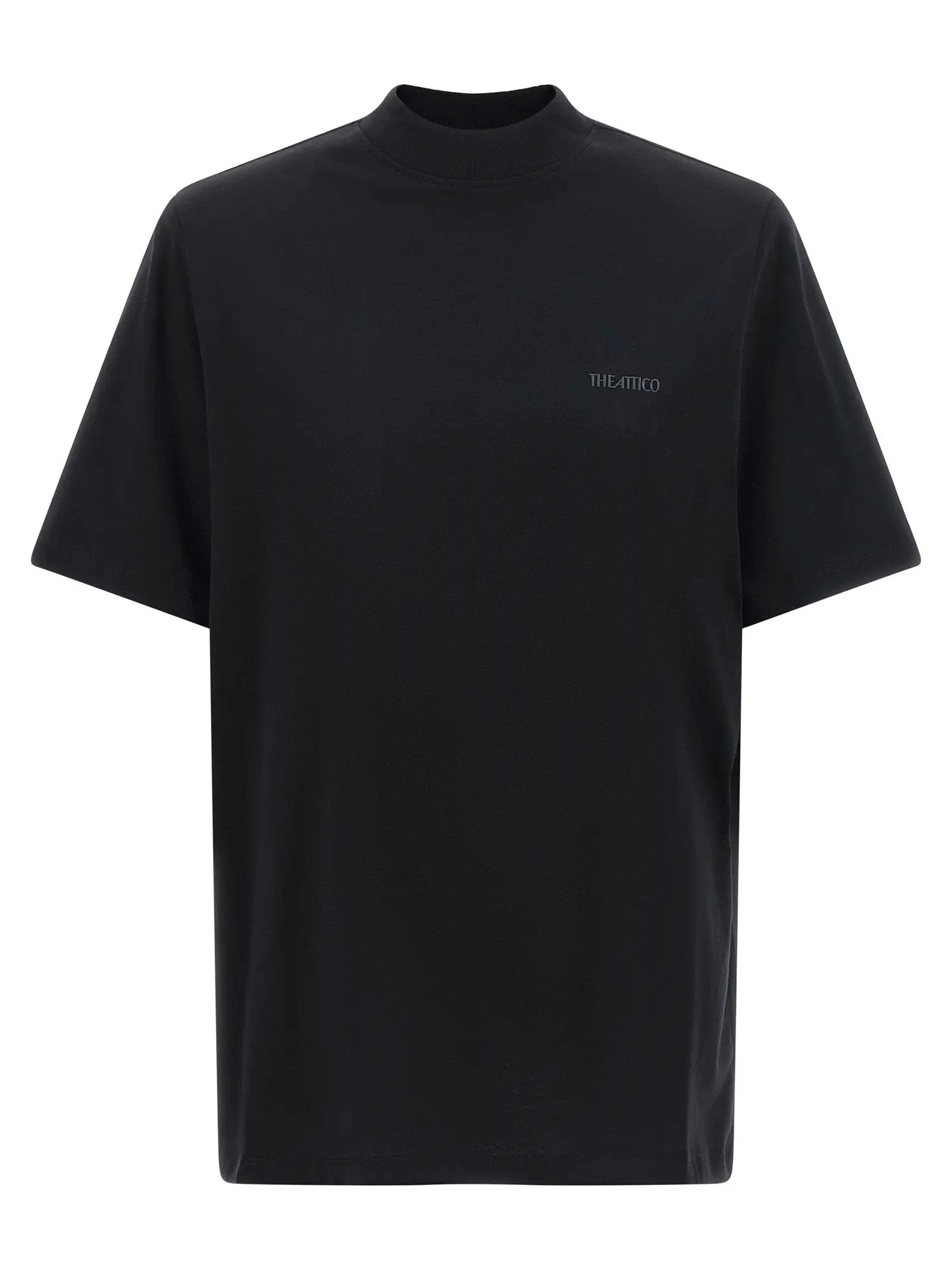 The Attico Black Cotton T-Shirt