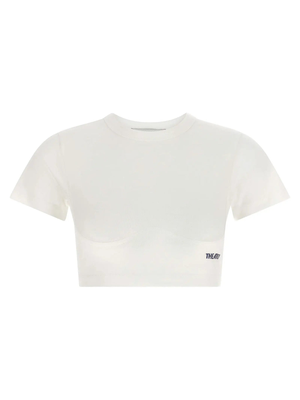 The Attico White Cotton T-Shirt