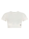 The Attico White Cotton T-Shirt