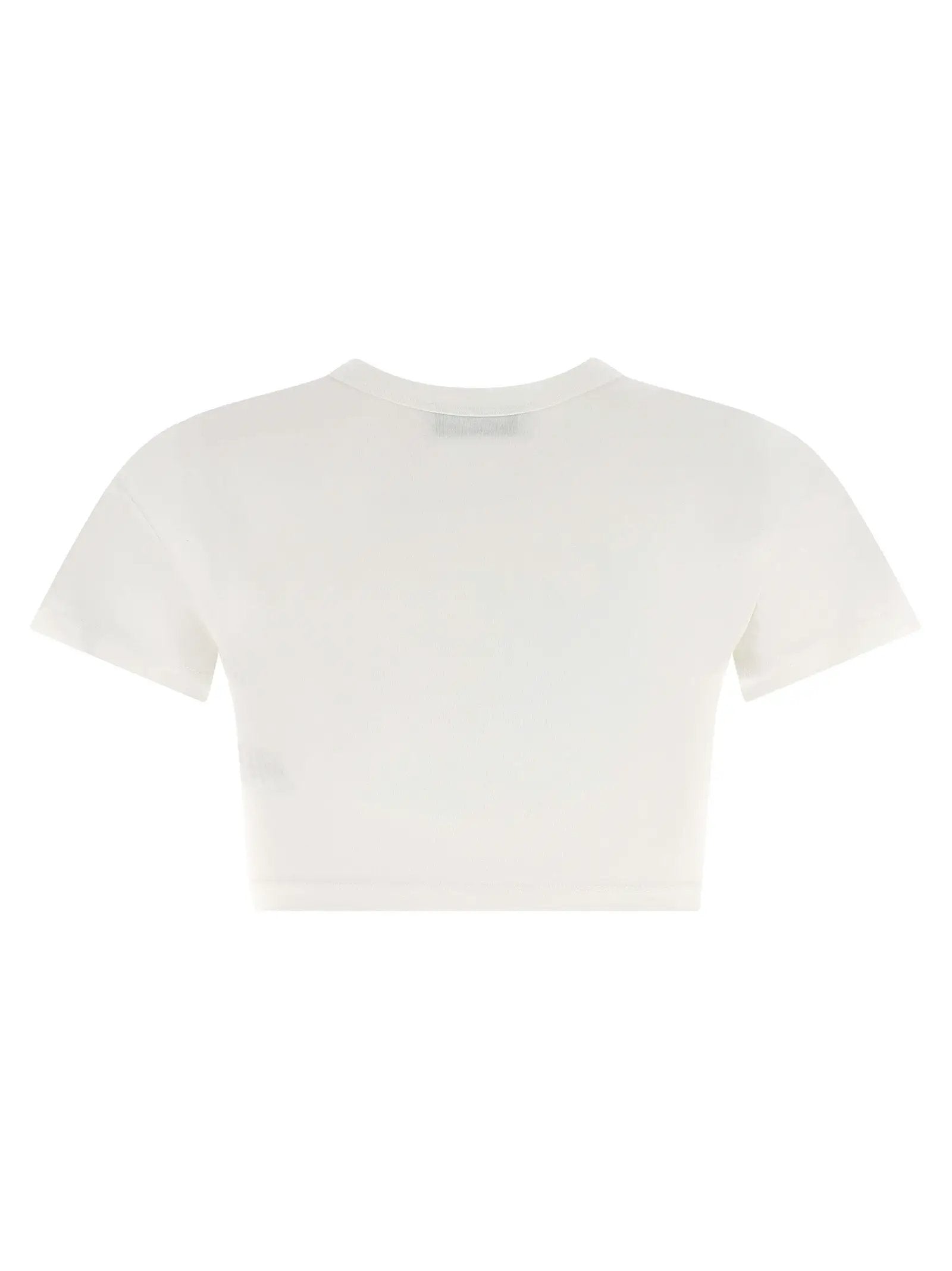 The Attico White Cotton T-Shirt