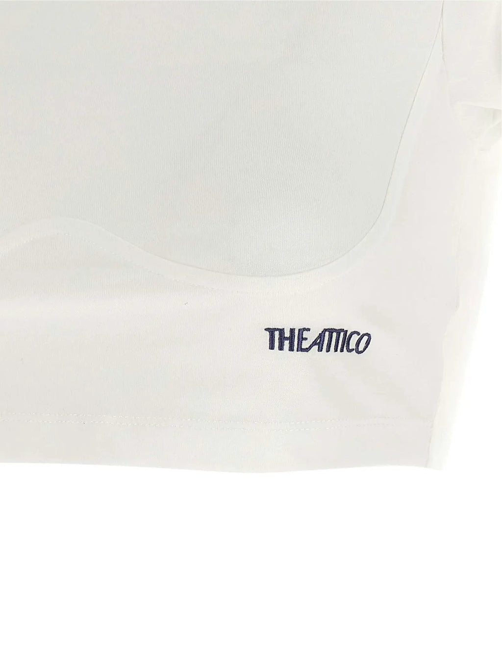 The Attico White Cotton T-Shirt