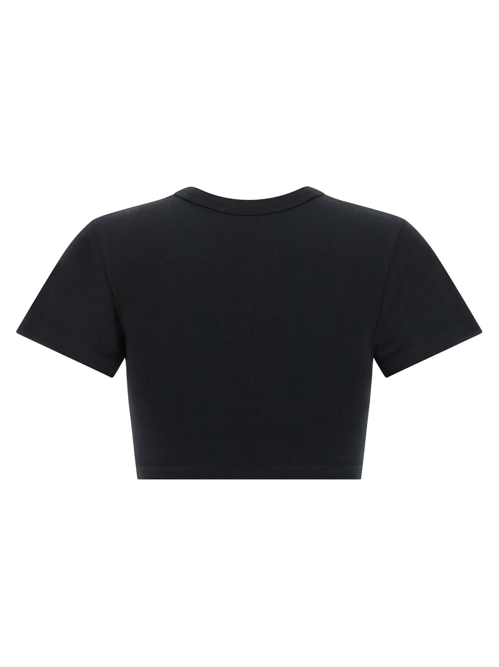 The Attico Black Cotton T-Shirt