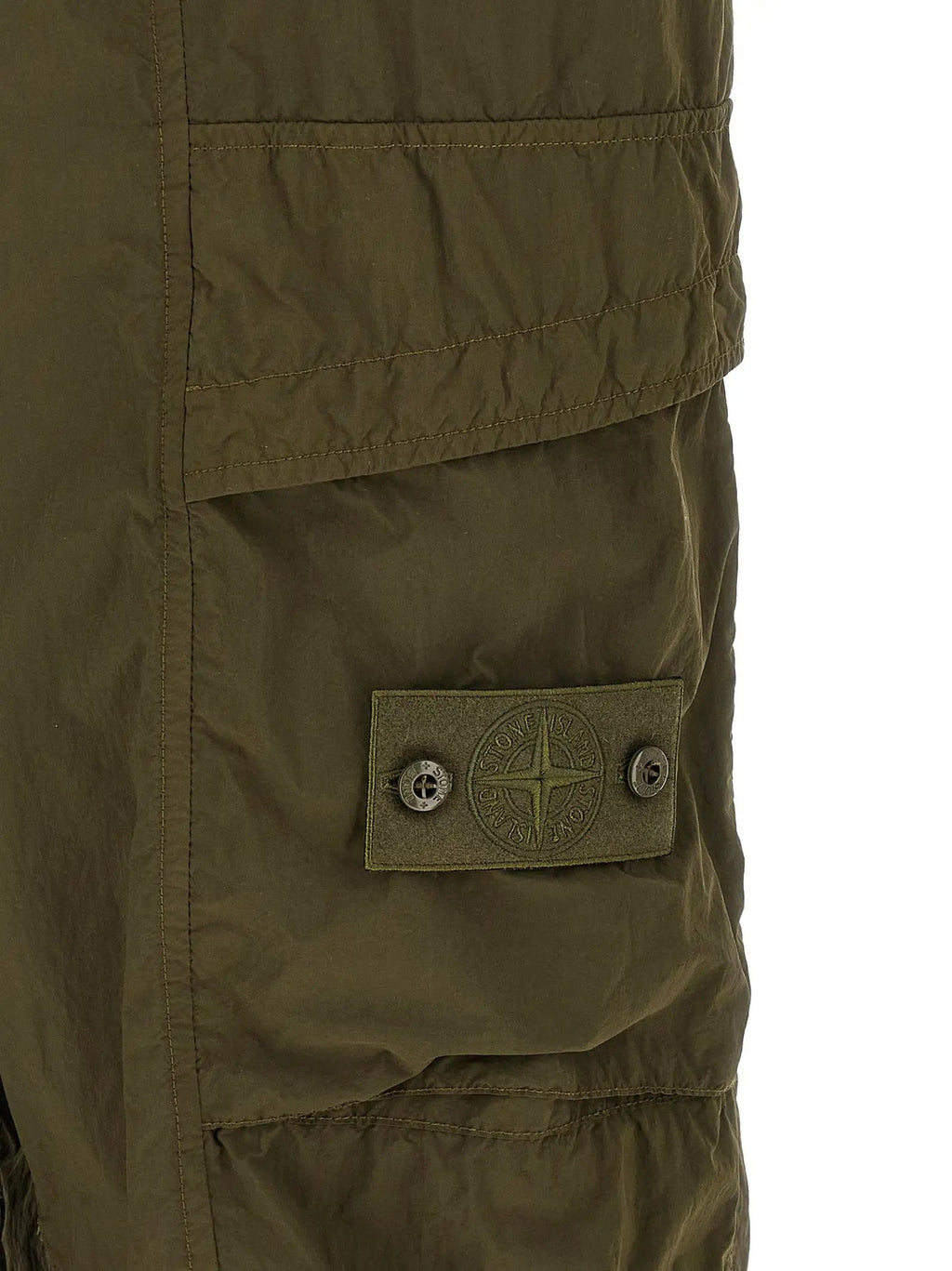 Stone Island Bicolor Polyamide Cargo Pants