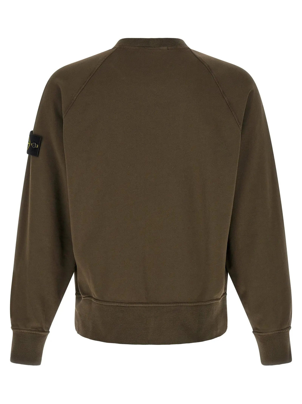 Stone Island Gray Cotton Sweatshirt