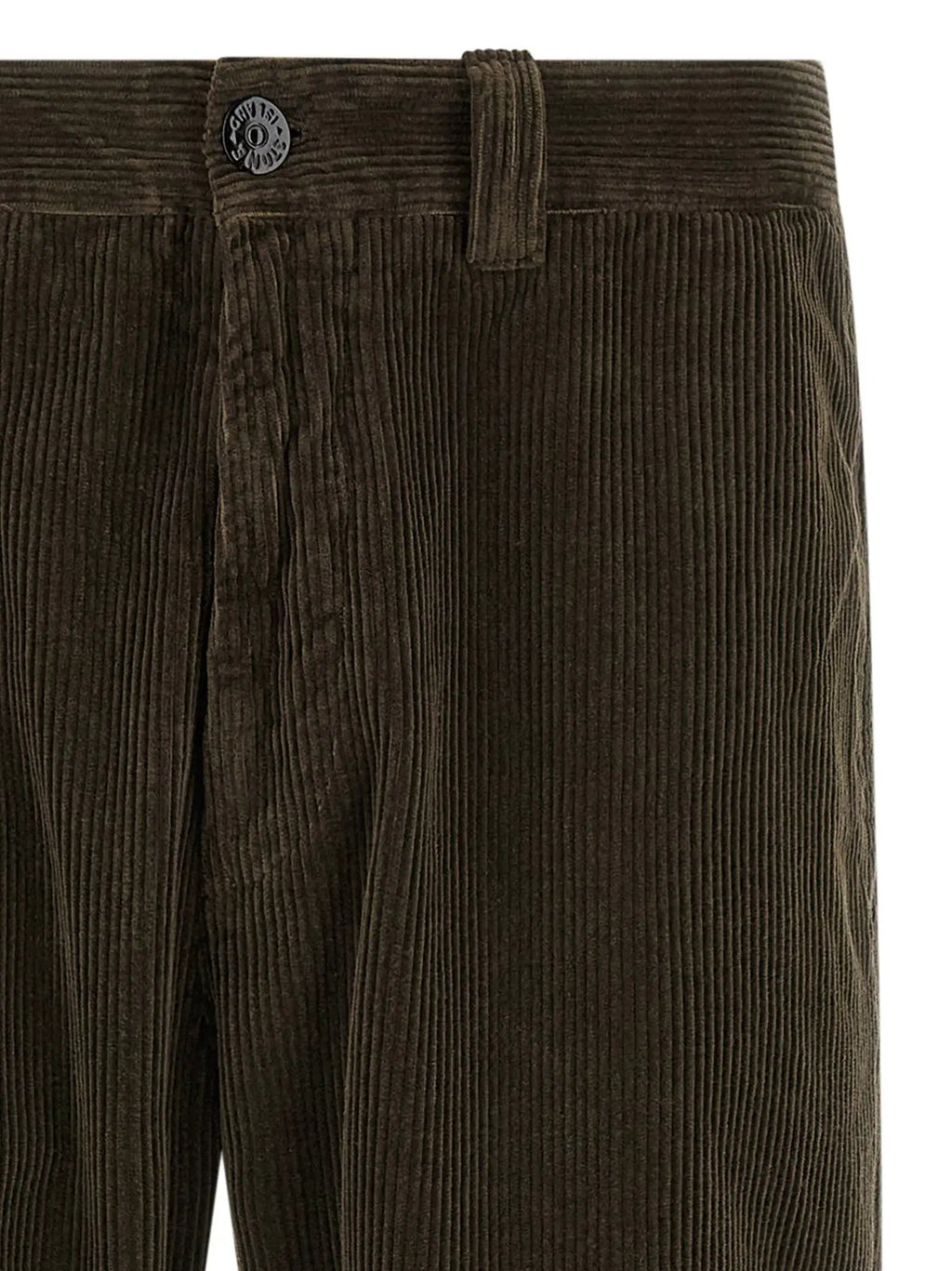 Stone Island Gray Cotton Casual Pants