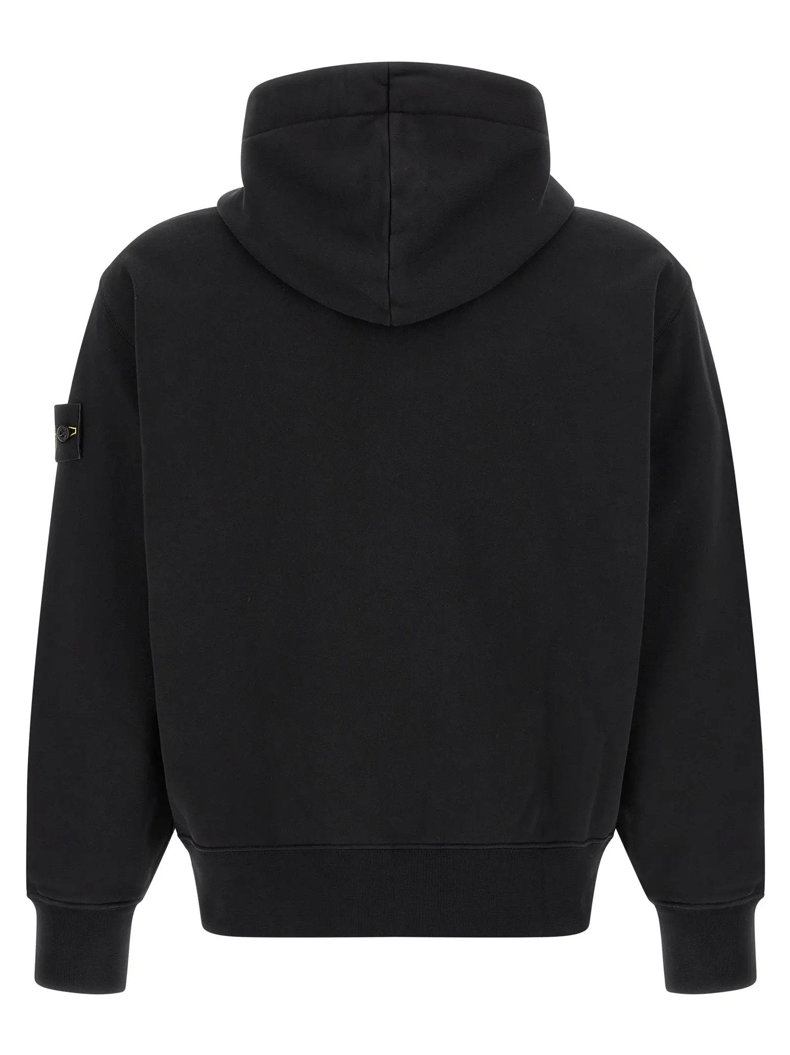 Stone Island Black Cotton Sweatshirt
