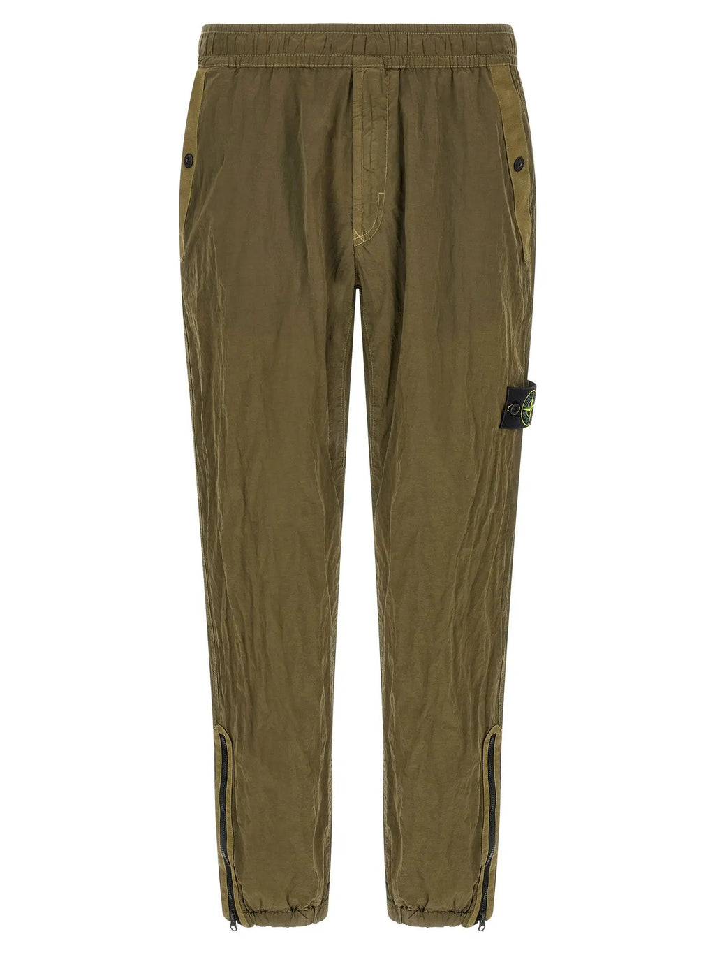 Stone Island Bicolor Polyamide Athletic Pants