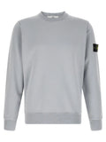 Stone Island Gray Cotton Sweatshirt