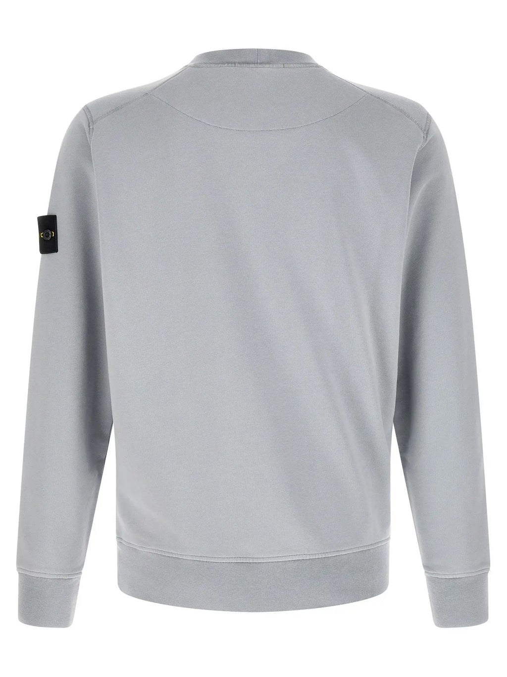 Stone Island Gray Cotton Sweatshirt