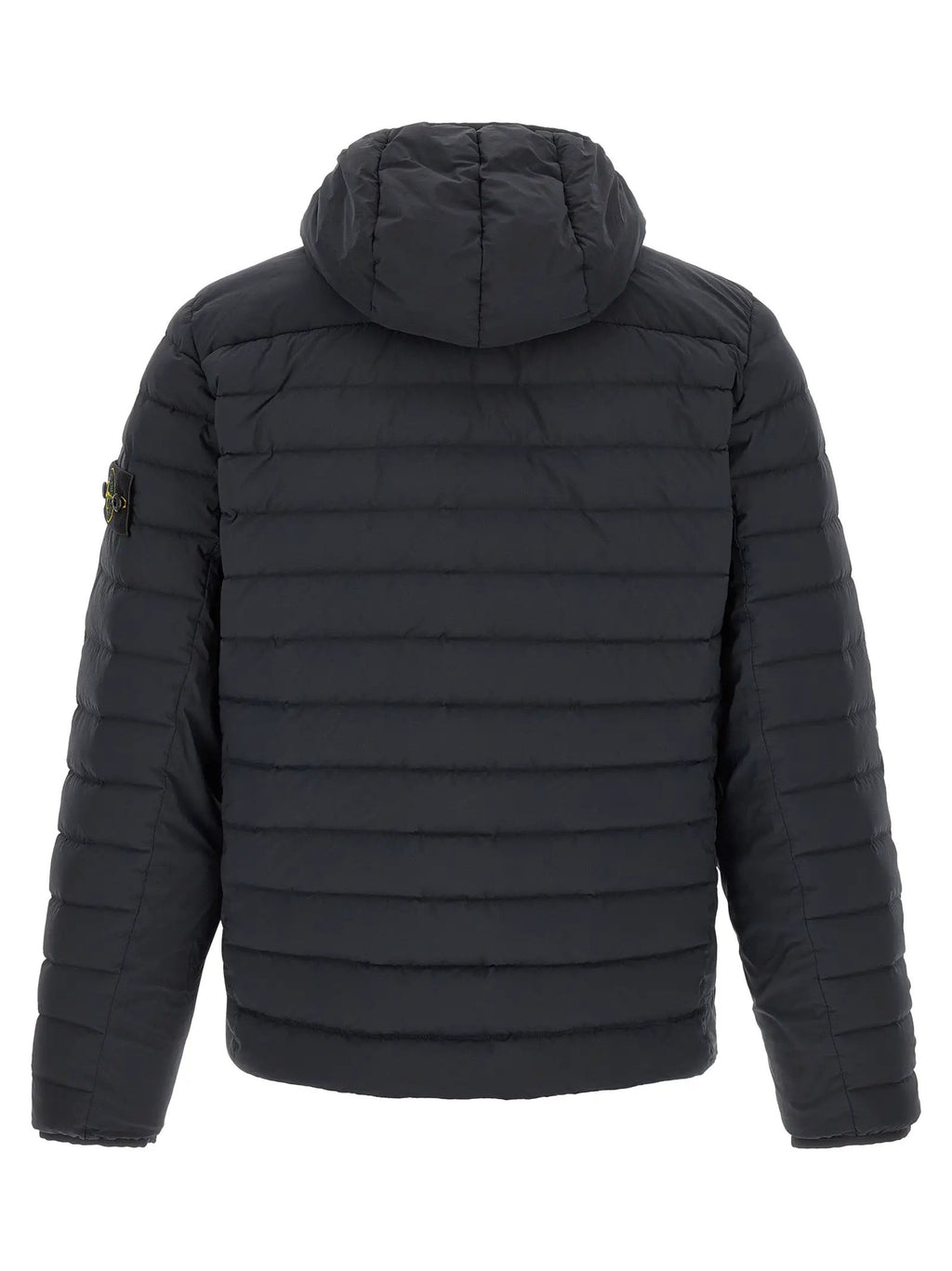 Stone Island Blue Polyamide Full-Length Jacket