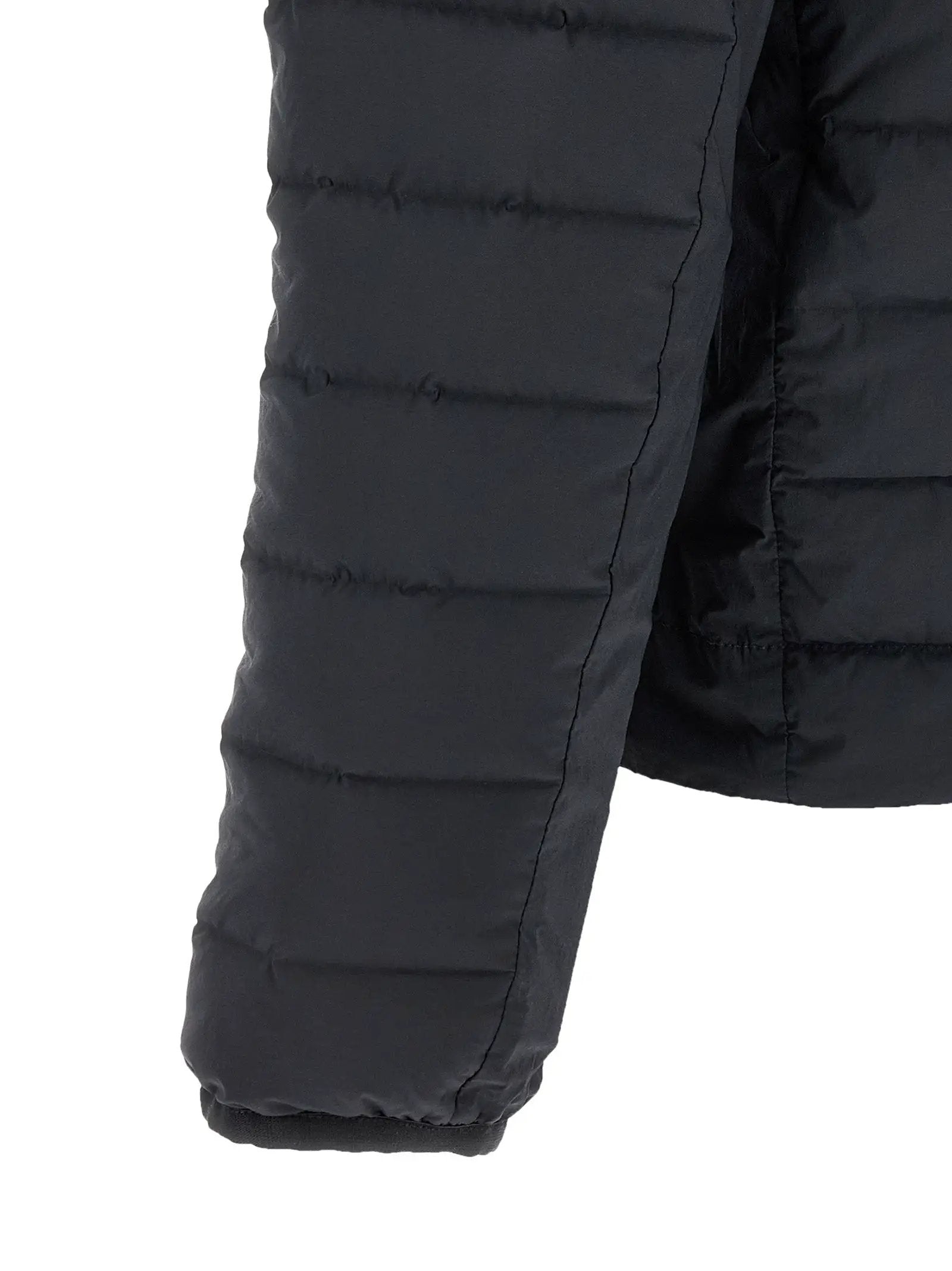 Stone Island Blue Polyamide Full-Length Jacket