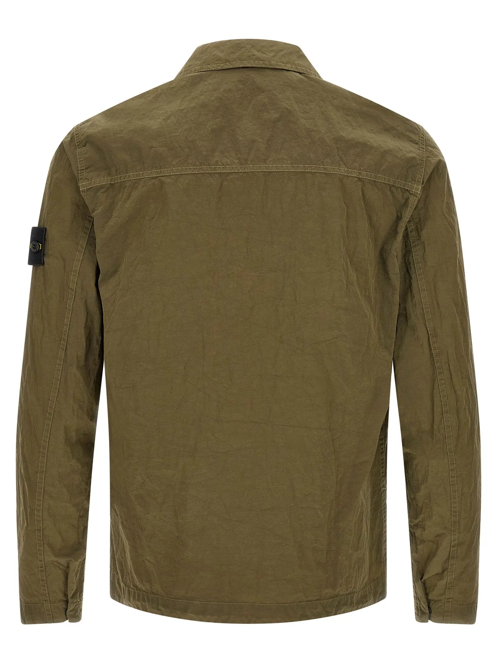 Stone Island Bicolor Polyamide Blouse