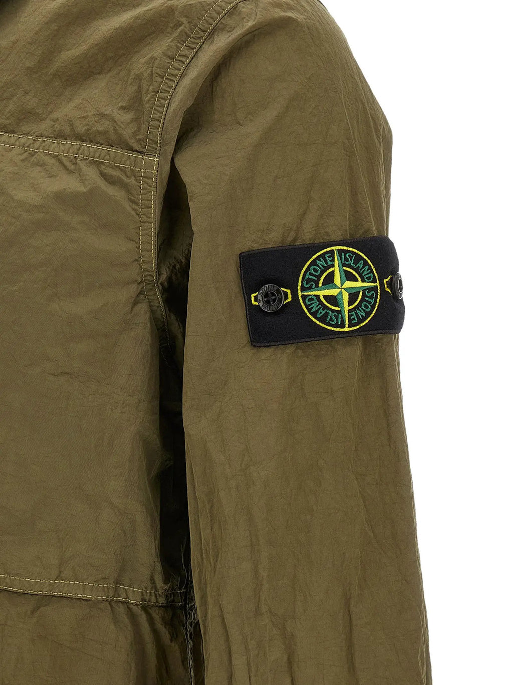 Stone Island Bicolor Polyamide Blouse