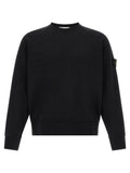 Stone Island Black Cotton Sweatshirt