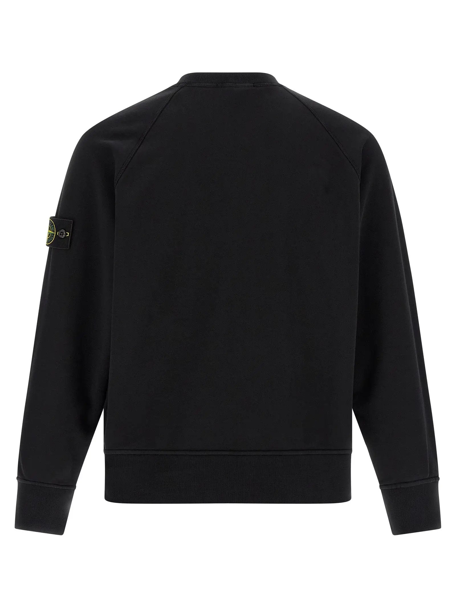 Stone Island Black Cotton Sweatshirt