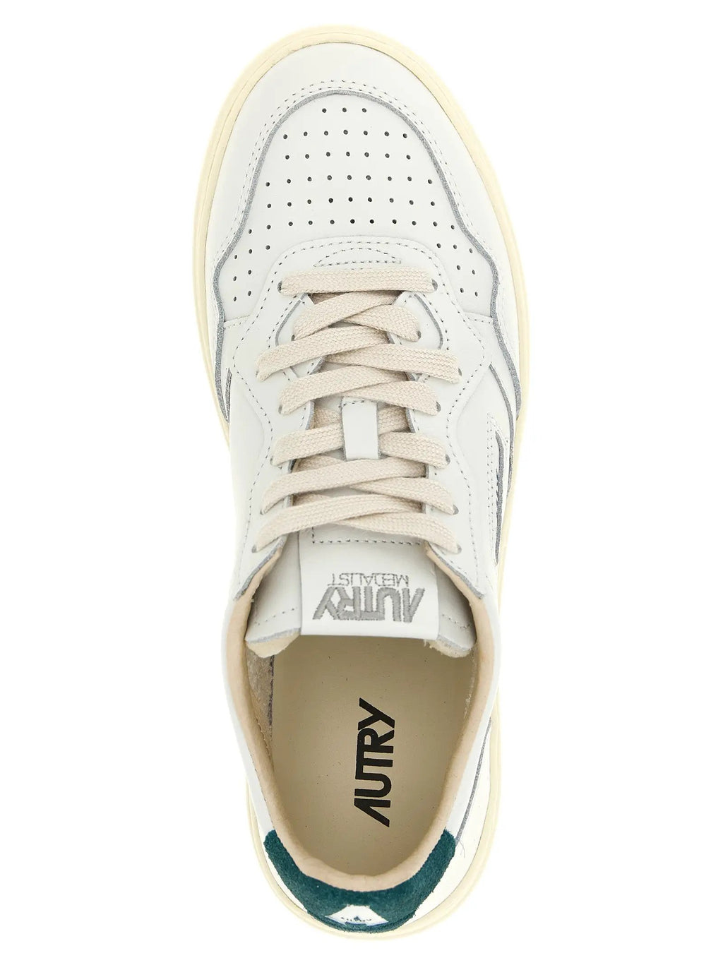 Autry Bicolor Cowhide Low Top Sneakers