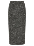 Valentino Garavani Bicolor Virgin Wool Midi Skirt