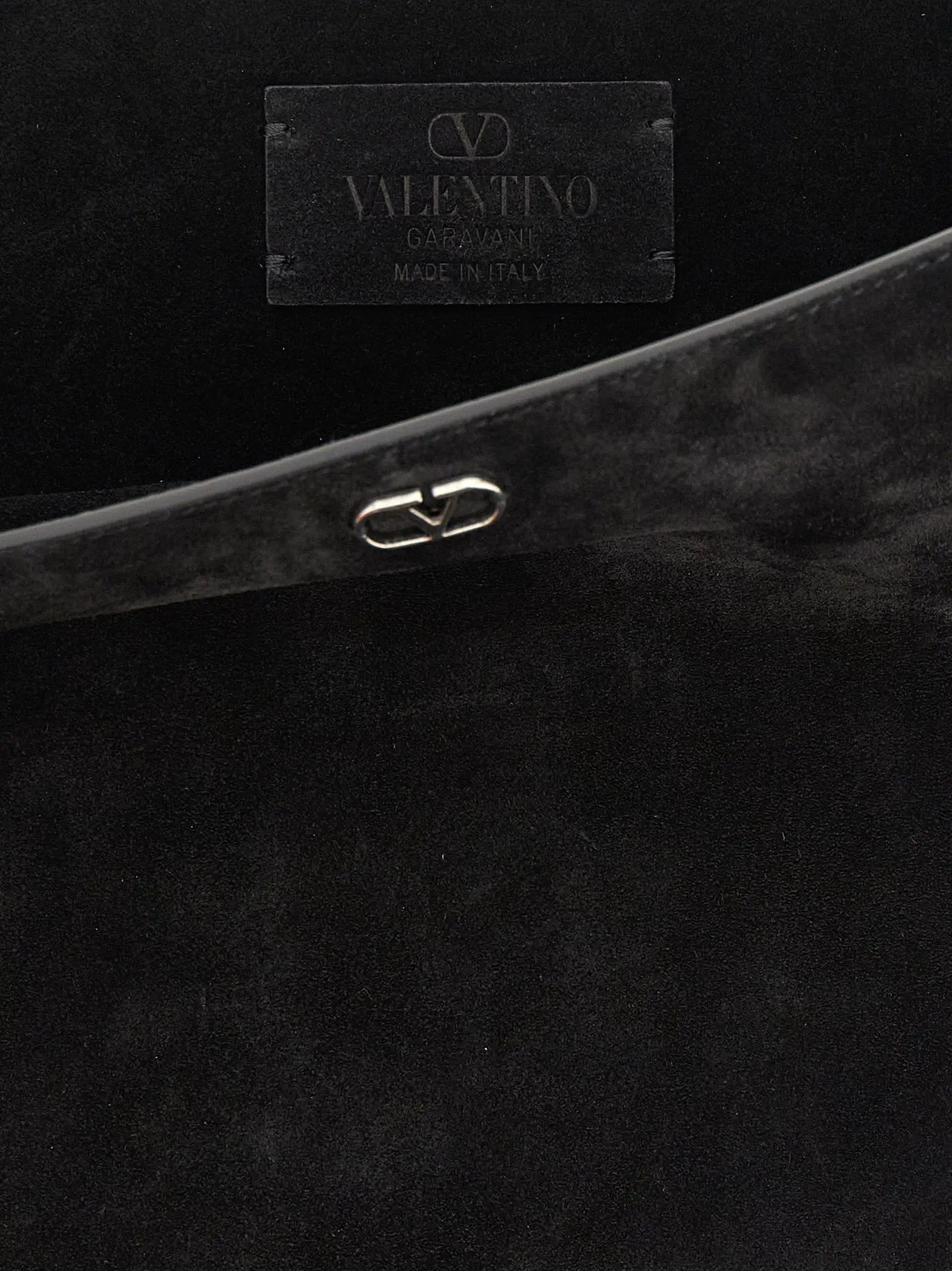 Valentino Garavani Black Calfskin Shoulder Bag