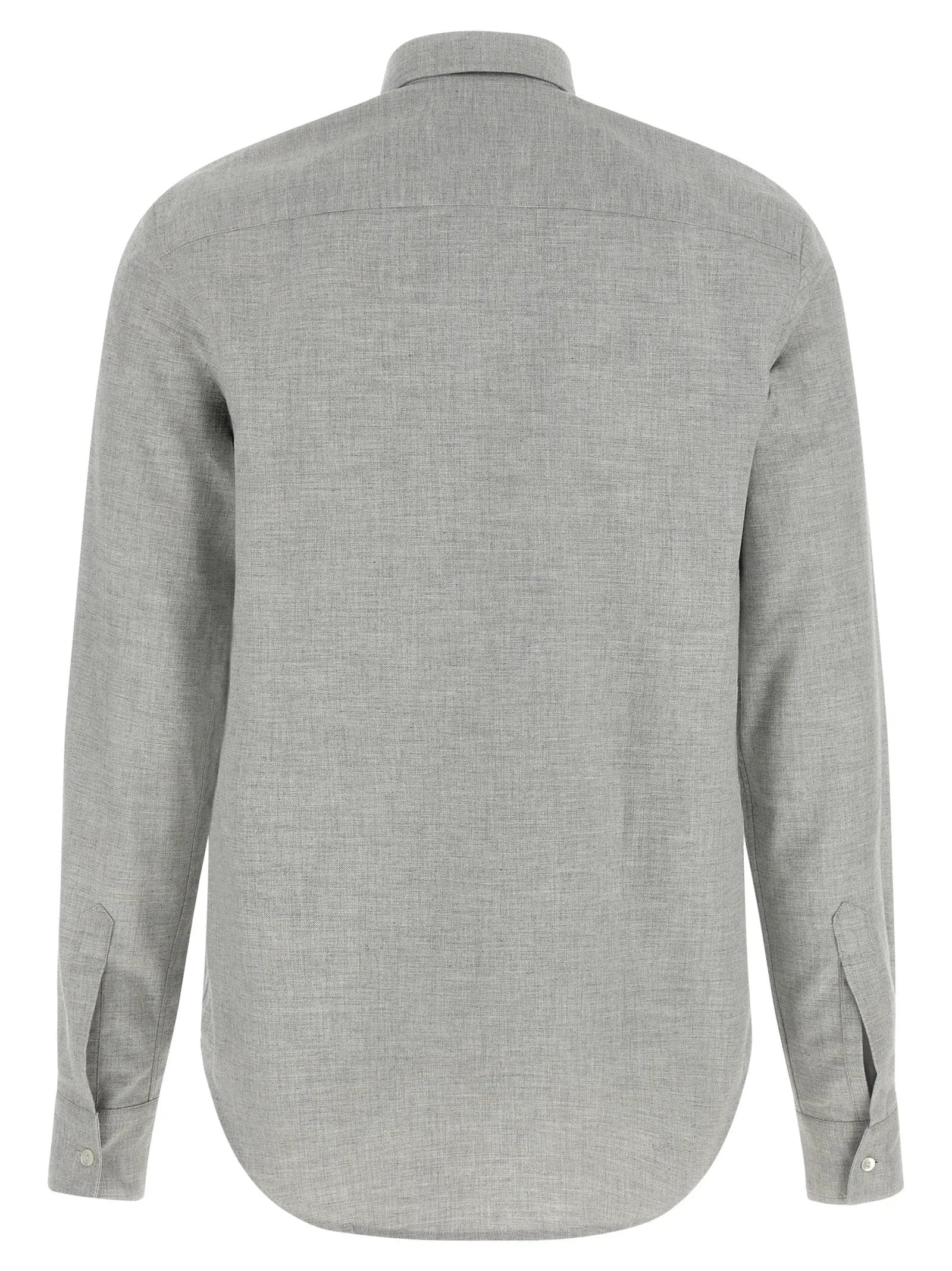 XACUS XACUS Gray Cotton Blouse