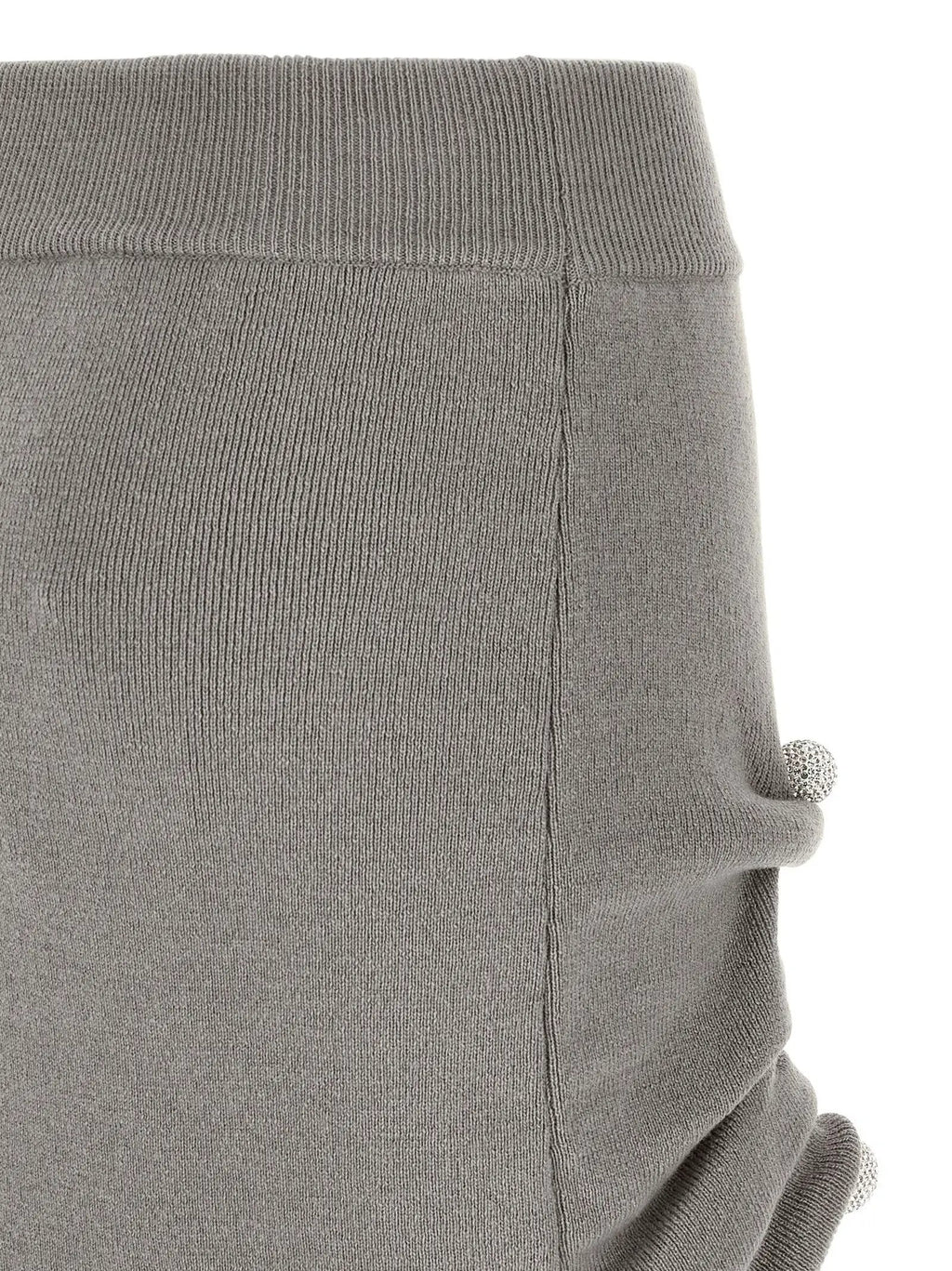 Giuseppe Di Morabito Giuseppe Di Morabito Gray Virgin Wool Long Skirt
