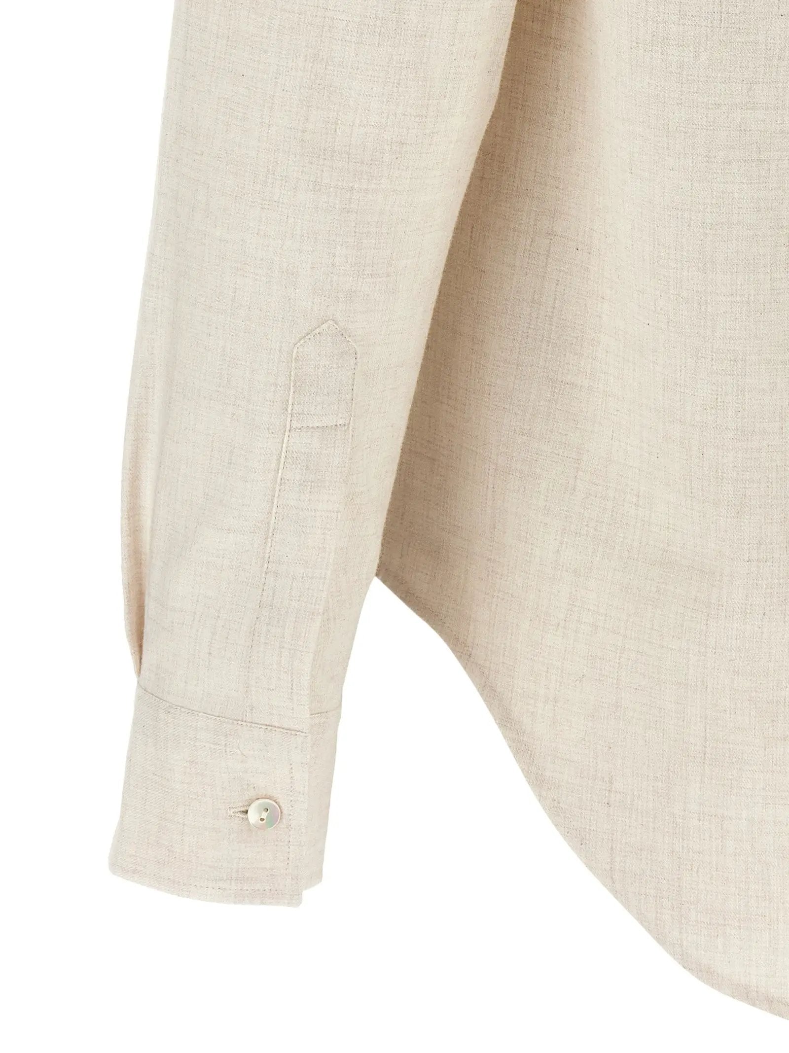 XACUS XACUS Beige Cotton Blouse