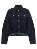 Dries Van Noten Blue Cotton Denim Jacket