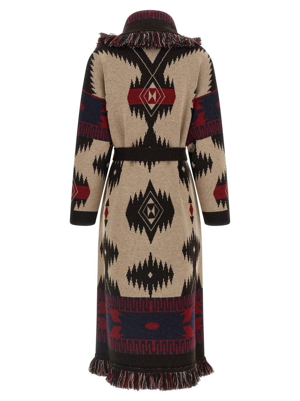 Alanui Multicolor Virgin Wool Coat
